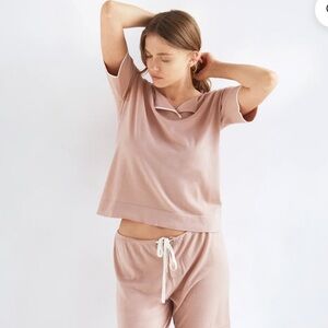 Women's Tan Loungewear Set never been worn Nordstrom
